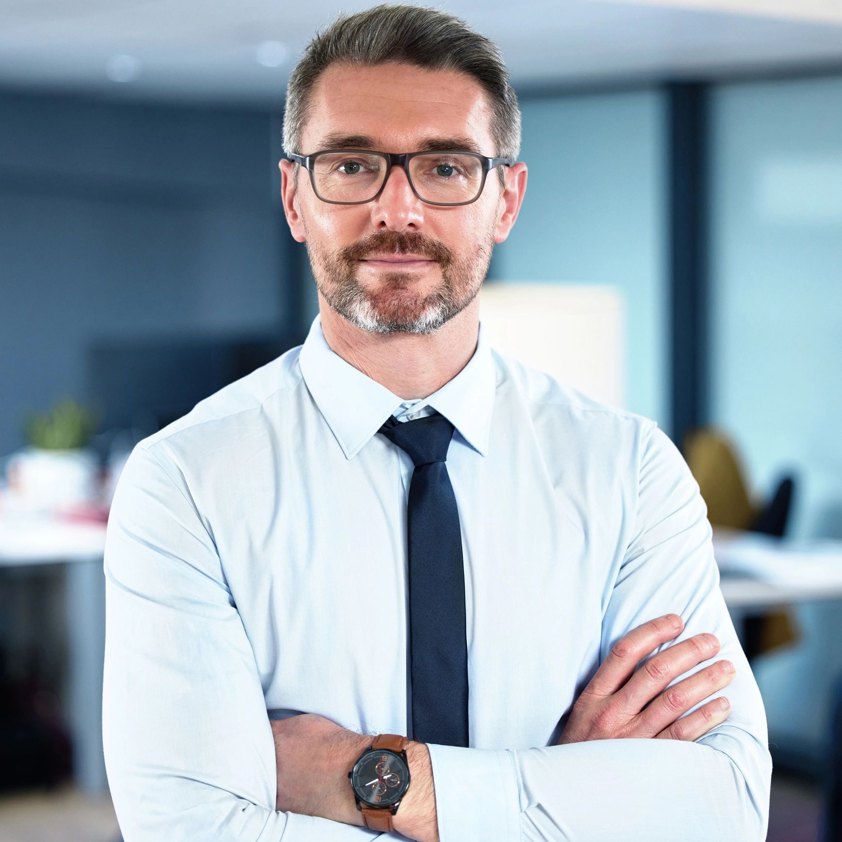 Portrait representing executive leadership
